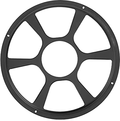 Akozon Estuche para Parrillas De Altavoz, 12 Pulgadas Piezas De Altavoz Automático Rejilla De Subwoofer De Audio para Automóvil Negro Cubierta para Parrilla De Gofres Protector De Rejilla Protectora