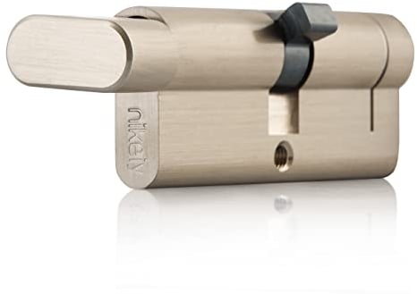 GERCAR Pro MKS MASTER Key System Knaufzylinder 45/45 verschiedenschließend mit Hausmeister Masterschlüssel- Set nach Wunsch kombinierbar Zylinderschloss mit Knauf - Länge: 90 mm, A:45 B:45
