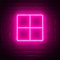 Baustein pink Neonlicht LED Neon Schild USB Licht Lampe Reklame Leuchte Kunst Bar Party Nachtlicht Wand Dekoration Gaming Setup Streamer Hintergrund Beleuchtung dekorative Wandleuchte Gamer Retro