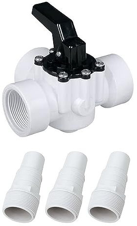 NETFEN Ventile, Dreiwegeventil, Schwimmbadschläuche, Anschlusspumpe, 3-Wege-1,5-Zoll-Umschaltventil, Hüttenabsperrkugelventil, Luftpumpen, Poolzubehör