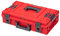Qbrick System One 200 2.0 Vario Red Ultra HD Werkzeugkoffer Werkzeugkasten Werkzeugbox aus Kunstoff Werkzeugkiste mit Klemmverschlüssen Toolbox Organizer Für Werkstatt Rot 58,5 x 38,5 x 17,1 cm