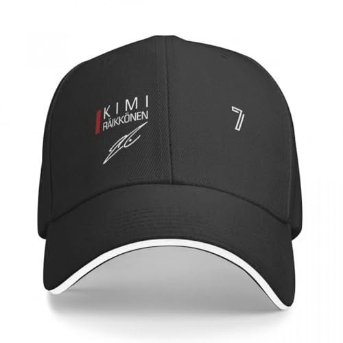 LEPTWORLD Baseball Kappe Kimi Räikkönen Baseball Cap Bommelmütze Damenmütze Herren Geschenk