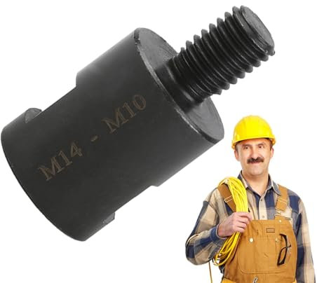 Mxshc Electric Drill Angle Grinder Adapter | Driver Cutter Shaft Accessories M10 to M14,Angle Grinder Drill, Angle Grinder Adapters, Electric Drill Grinder Wheel, Precision Nozzle for Cutting