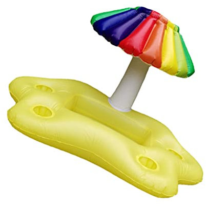 PHENOFICE 1 Pc Vassoio per piscina funlicht divertente dispositivo di raffreddamento della piscina contenitori per giocattoli da piscina vassoio per bevande galleggiante bere galleggiante