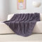 Wajade Kuscheldecke Flauschig Wohndecke kuschelig Strickdecke Gestrickte Überwurfdecke Knit Decke Winter Warme Decke für Wohnzimmer Sofa Couch(Dunkelgrau 130 * 170)