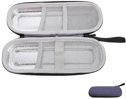 FRCOLOR Isolierte Insulintasche Kühltasche Diabetiker Medikamententasche Mit Stabilem Temperaturerhalt Leicht Tragbar Für Reise Büro Outdoor Kompatibel Mit Mehreren Insulinpens Optimaler s