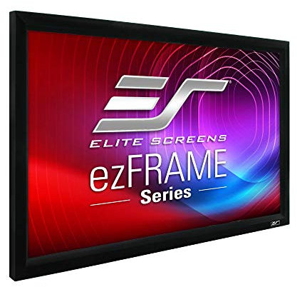 Elite Screens ezFrame Series, 100-inch Diagonal 16:9, Fixed Frame Home Theater Projection Screen, Model: R100WH1