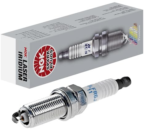 NGK Zündkerze DILFR7B10G, 97218 | Laser Iridium | 1 Stück | DILFR7B10G, 97218 passend für Cadillac Bls Insignia Vectra 9-3 9-5