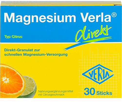 Magnesium Verla direkt Granulat Citrus, 30 St