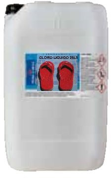 Lapi - 25 kg Cloro Liquido Utilizzabile Anche con Pompe Dosatrici Marca chimici
