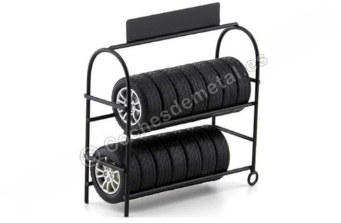 American Diorama- Miniature Voiture de Collection, 77518, Noir