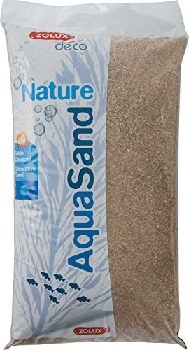 Zolux Gravier Naturel pour Aquarium Sable de Rivière de 1 à 4 mm de Granulométrie 12 kg
