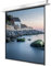 celexon Professional Plus Deckeneinbau-Motor-Leinwand 120 | 220x220 cm 1:1 | elektrische 4K, Full-HD Einbauinstallation mit Wandschalter, für Ihre Beamer-Projektionen | zur Montage in der Raumdecke