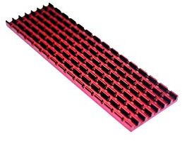 Gelid SubZero M.2 SSD Cooling Kit Red