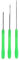 3 in 1 Carbon Steel Fishing Bait Needle Tool Fishing Drill Hook Stringer Needle for Making Rigs