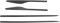 Garniture Baguette de porte latérale pour Renault Clio 2012-2019 inox Foncé 4Pcs