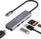 USB C Hub HDMI 4K 60Hz BYEASY 5-in-1 Dock USB C Adapter mit HDMI, 2 5Gbps USB-3.0, SD/microSD USB C Docking Station für MacBook Pro, MacBook Air, iPad Pro, Surface Pro, XPS, HP, Lenovo, Laptop
