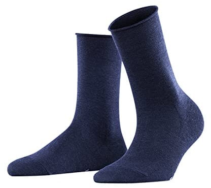 FALKE Damen Socken Active Breeze W So Lyocell einfarbig 1 Paar, Blau Navy Melange 6127, 35-38