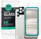Ibywind Cristal Templado para Realme GT 2 Pro 5G 6.7,[2 Piezas],con Metálico Protector de Lente de Cámara,Atrás Pegatina Protectora Fibra de Carbono, Kit de instalación fácil