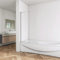 Biubiubath 2 Fold Folding Pivot Shower Bath Screen Glass Door Panel Bathroom 900x 1400mm