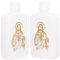 HOMSFOU 2st Weihwasserflasche Weihwasserbehälter Segenswasserflasche Kreuztaufflasche Religiöse Wasserflaschen 100 Ml Weihwasserglas Kleine Wasserflasche Plastik Reines Kupfer Weiß