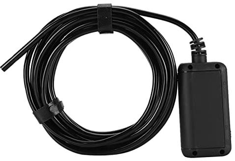 Endoskop, kabellos, 0,2 Zoll, 5 MP, WiFi, mit 6 verstellbaren LED-Lichtern, Inspektionskamera, IP67, Endoskop-Kamera mit Licht für Android-Smartphones (2 m langes Kabel)