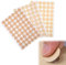 3 PCS Schraubenloch Abdeckungsaufkleber in Holzoptik, Schraubenabdeckung Selbstklebend, Furnier Selbstklebend, 162 Stück, 21 mm, Eiche-hell, Möbel Renovierungszubehör