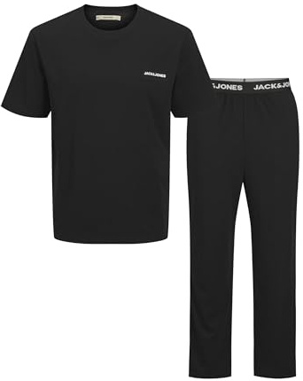 JACK & JONES Male Loungewear Set Einfarbig Loungewear Set