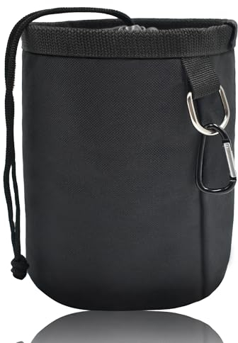 FZSECRIU 20 cm x 28 cm, sac à pinces à linge, sac à pinces à linge, grande capacité avec cordon de serrage., bleu