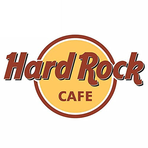 Autoaufkleber Persönlichkeit Autoaufkleber für Hard Rock Cafe Camper Truck Aufkleber Kreative PVC wasserdichte Abdeckung Kratzer Autodekoration 13 cm x 9 cm (Größe: 13 x 9 cm)