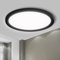 LQWELL® Deckenleuchte LED Deckenlampe, IP44 Wasserfest Badlampe Rund Flach 23W 6000K 2600LM Modern Schlicht Lampe Dünn für Wohnzimmer Badezimmer Schlafzimmer Küche Balkon Keller Büro, 300 * 25mm