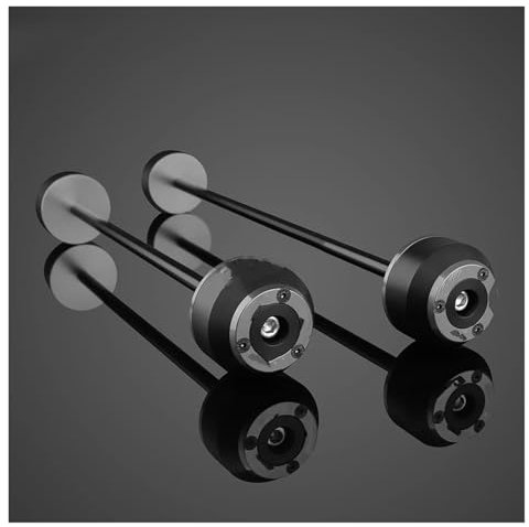 MFTGRS per Y&amaha T-Max 530 560 TMAX530 SX DX TMAX560 per TechMax TMAX 500 Moto Anteriore Posteriore Forcella Crash Slider Protezione Ruota(Titanio)