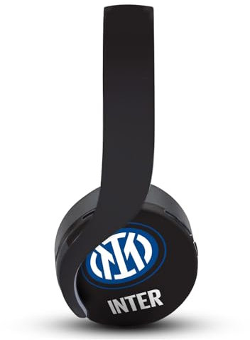 Head Case Designs Offizielle Inter Milan Logo Auf Schwarz Abzeichen Vinyl Haut Aufkleber Abziehbild Abdeckung kompatibel mit Sony PlayStation PS Pulse 3D Headset