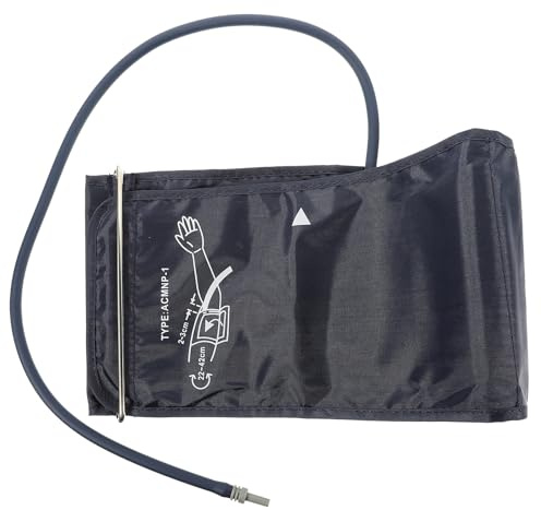 TOYZFRIENDY Brassard De Tensiomètre Maison Souple Pour Adulte Bleu Roi 22-42 Cm Réglable Portable Usage Quotidien Compatible Tensiomètre Manuel