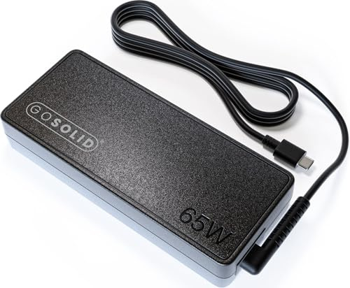 GO SOLID! Ladegerät 65W kompatibel mit Xgimi MoGo 3 Pro Portable Smart Beamer