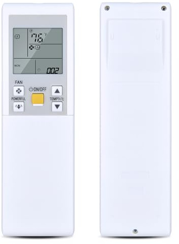 RYQIF ARC452A13 Telecomando di ricambio adatto per condizionatore d'aria Daikin RC452A9 ARC452A15 ARC452A16 ARC452A17 ARC452A18 ARC452A21 2MKS50G2V1B