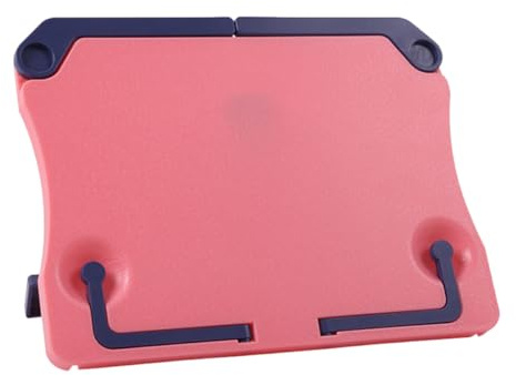 Klappbarer Notenständer Tragbar für Violine und Saxophon Rosa | Leichtes Kunststoff Design, Faltbar und Tragen, Hält Notenblätter Ordentlich, 1 Stück
