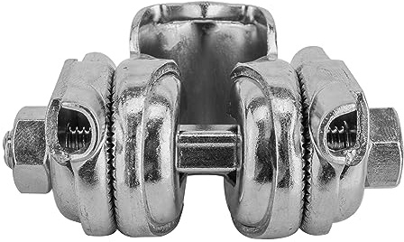 Sunlite Single Rail Saddle Clamp, Silver