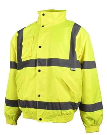 Scan Hi-Vis Bomber Jacket Yellow