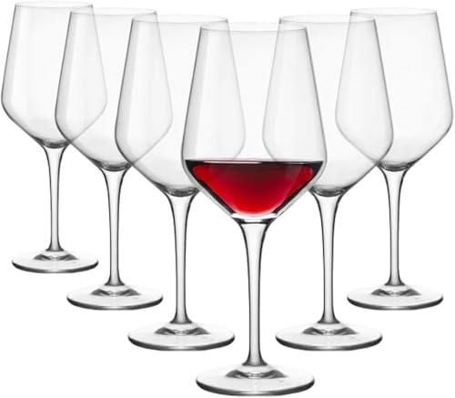 Bormioli Rocco Electra Glasses, Large, Clear, Set of 6
