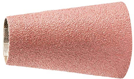 PFERD 148846 Schleifhülsen, Ausführung Korund A, Konische Form, 80 Korngröße, 60mm x 36mm, 100 Stück