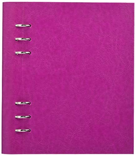 Filofax Clipbook Notizbuch, A5, nachfüllbar – Fuchsia