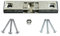 GU Universal Türschnäpper Balkontürschnäpper 6-32819 mit Rollzapfen (auch als Reparatur für andere Hersteller geeignet) incl. SN Montagematerial