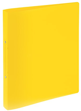 Pagna Ringbuch A4 Lucy Basic PP, 2-Ring-Mechanik, 25 mm, gelb