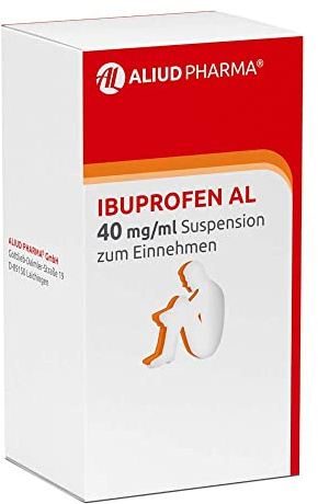 IBUPROFEN AL 40 mg/ml Suspension zum Einnehmen 100 ml