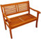 SAM 2-Sitzer Gartenbank Cordoba, aus Akazie-Holz massiv, geölt, für Balkon, Garten & Terrasse, 110 cm