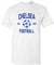 World Classic Soccer Football Arch Cup T Shirt, Chelsea Away White, XL