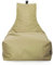 Lounge Sitzsack Liege Beanbag 32 Farben wählbar 90cm(Ø) Rückenlehne Bodenkissen Indoor Outdoor Sitzsäcke Gaming Kinder Bean Bag Erwachsene Riesensitzsack gefüllter Sessel (Beige)