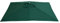 Field & Hawken - Green Parasol Canopy - 3x2m Garden Parasol - 8-10 Person Parasol - Rectangular Canopy - Aluminium Parasol Frame