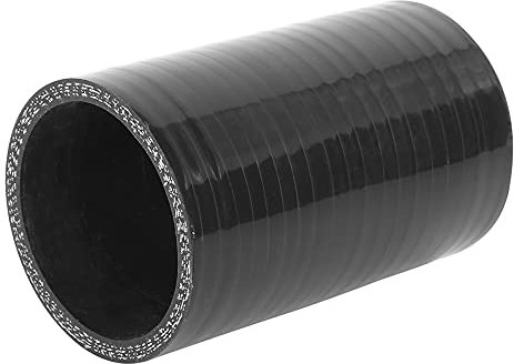 X AUTOHAUX 55mm ID Noir Droit Silicone Coupleur Tuyau Intercooler Tube